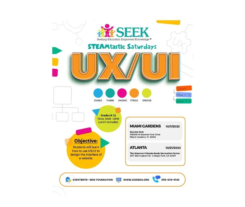 STEMtastic Saturdays – UX/UI